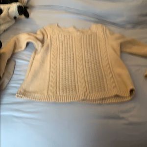 Jcrew cable knit sweater